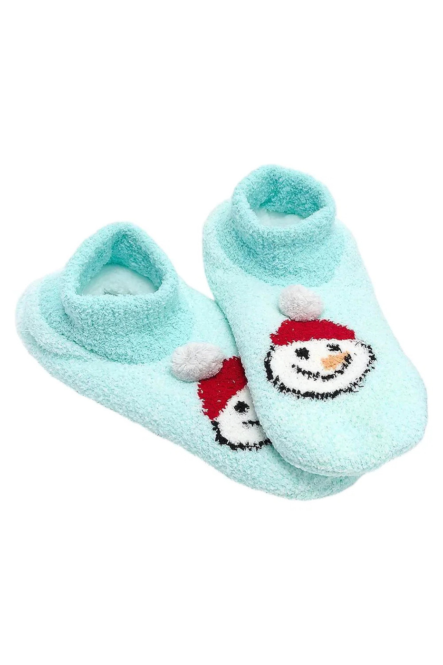 MUK LUKS Women`s Vitamin E Infused Festive Booties Mint